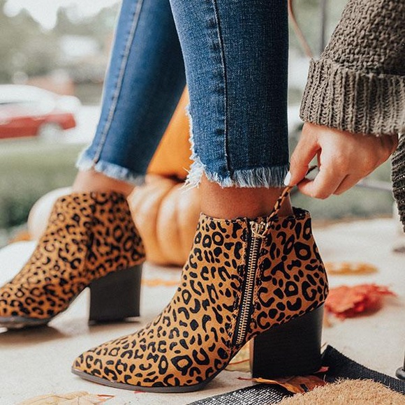 The Nava Leopard 🐆 bootie - Picture 3 of 8